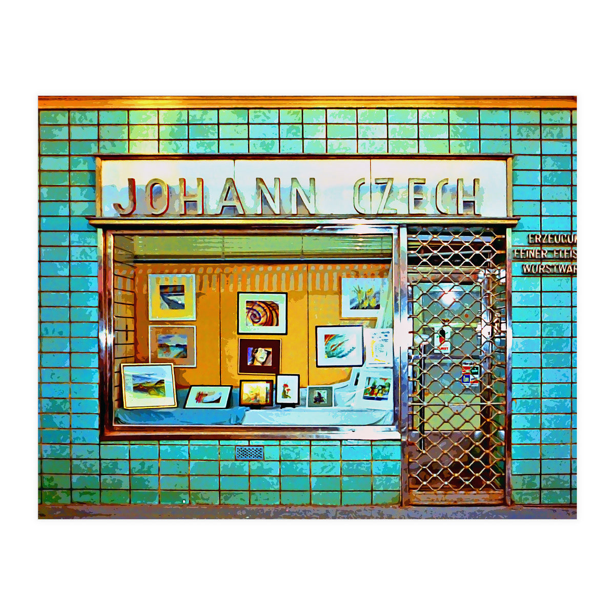 Butcher's gallery (Print Only)