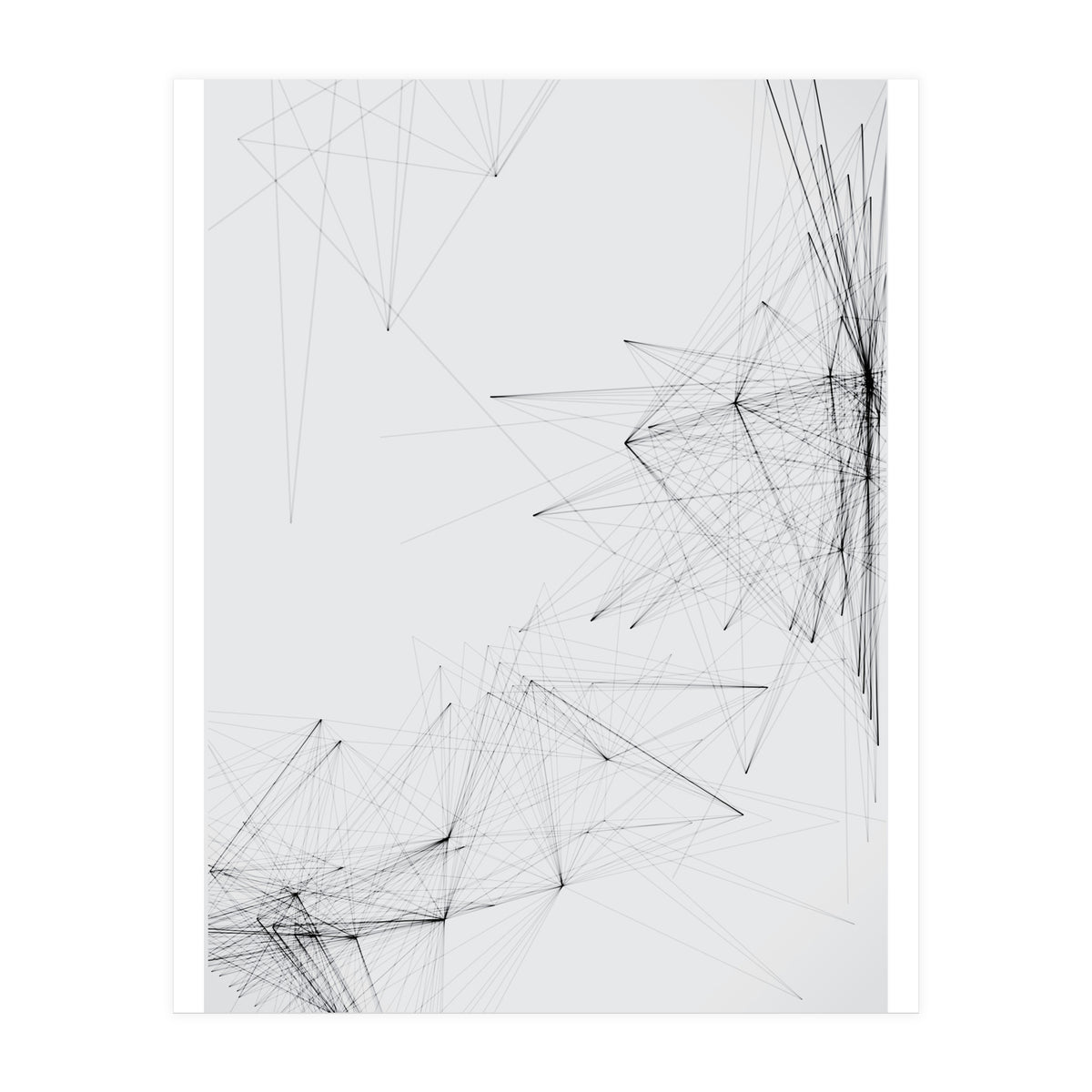 Abstract Lines Geometric (Print Only)