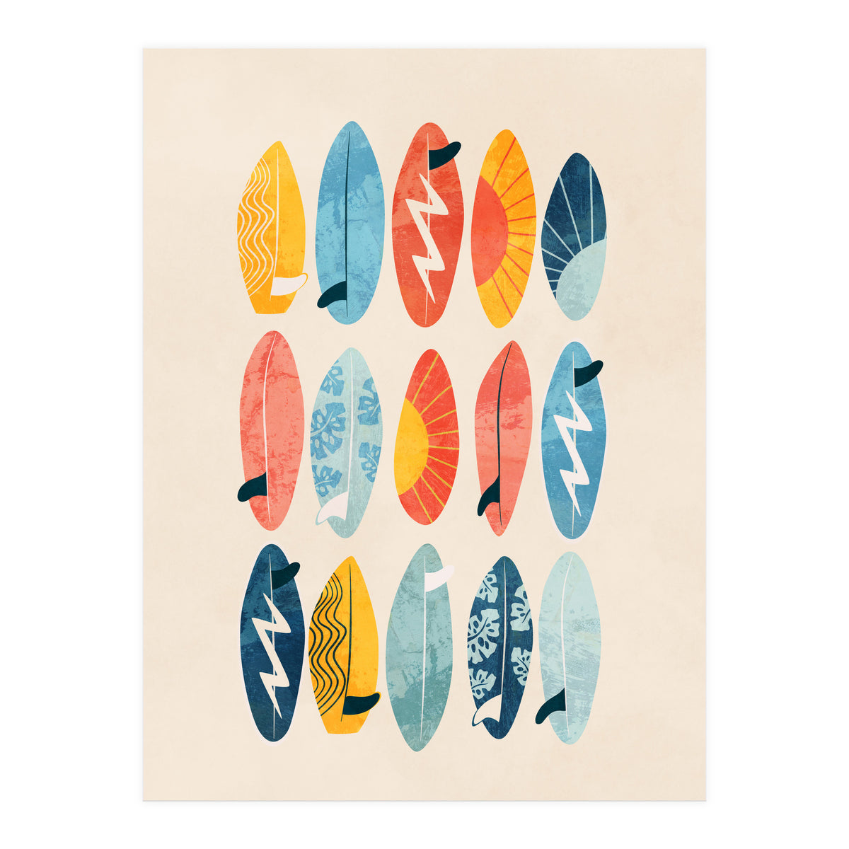 Surfing Board Light (Print Only)