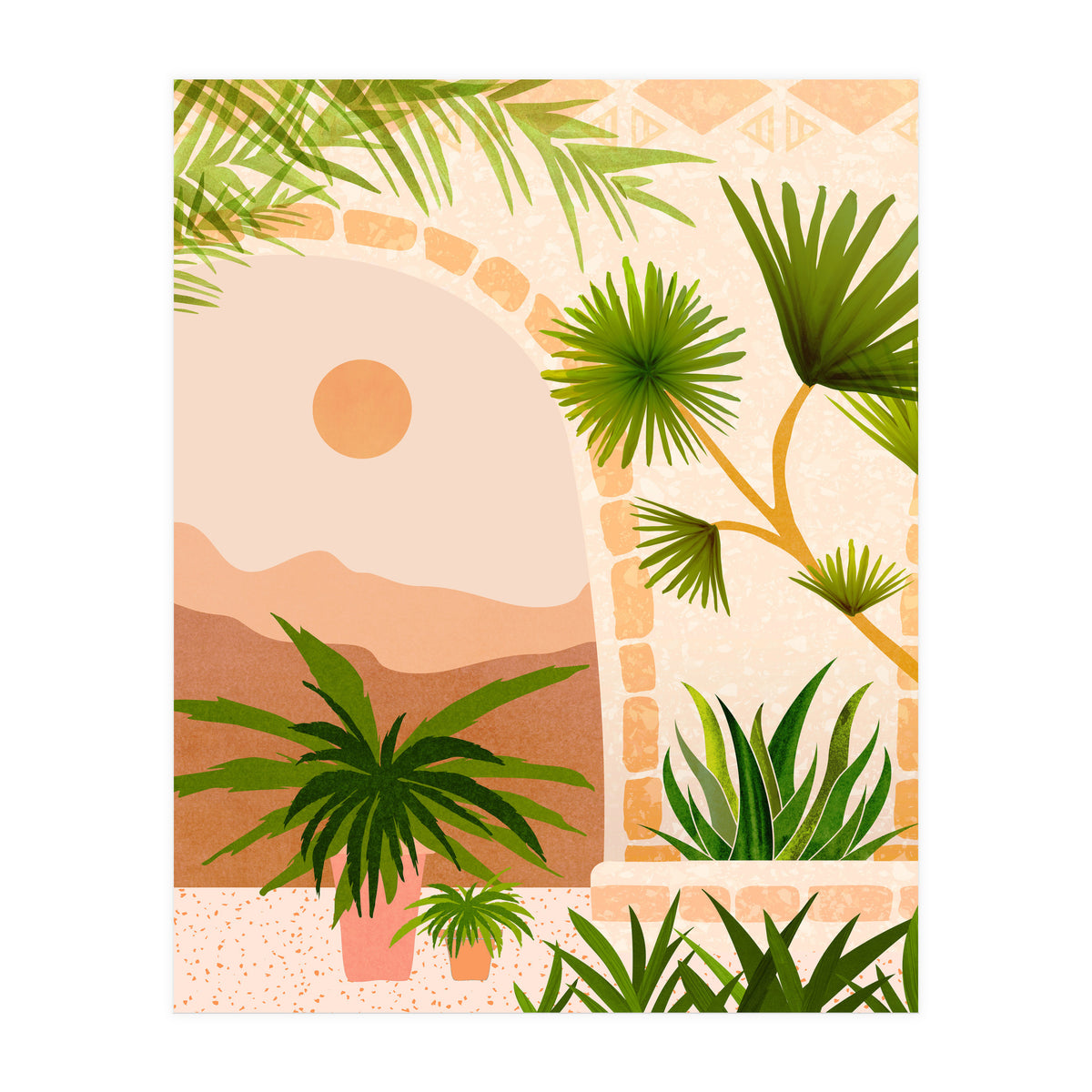 Southwest Summer Scene (Print Only)