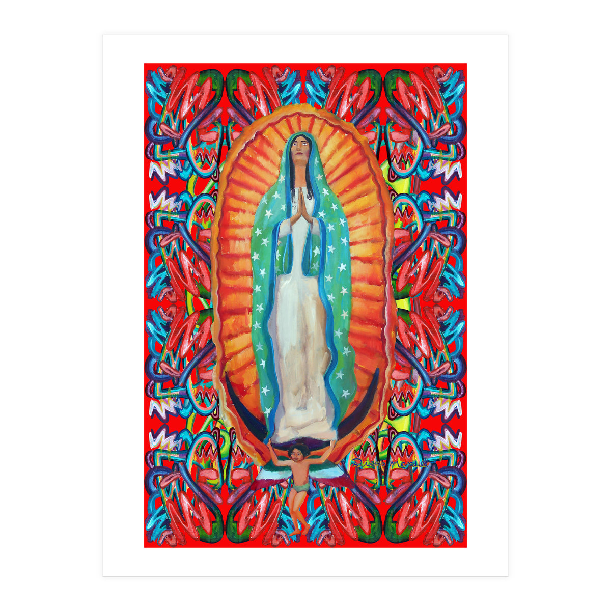 Virgen De Guadalupe 8 (Print Only)