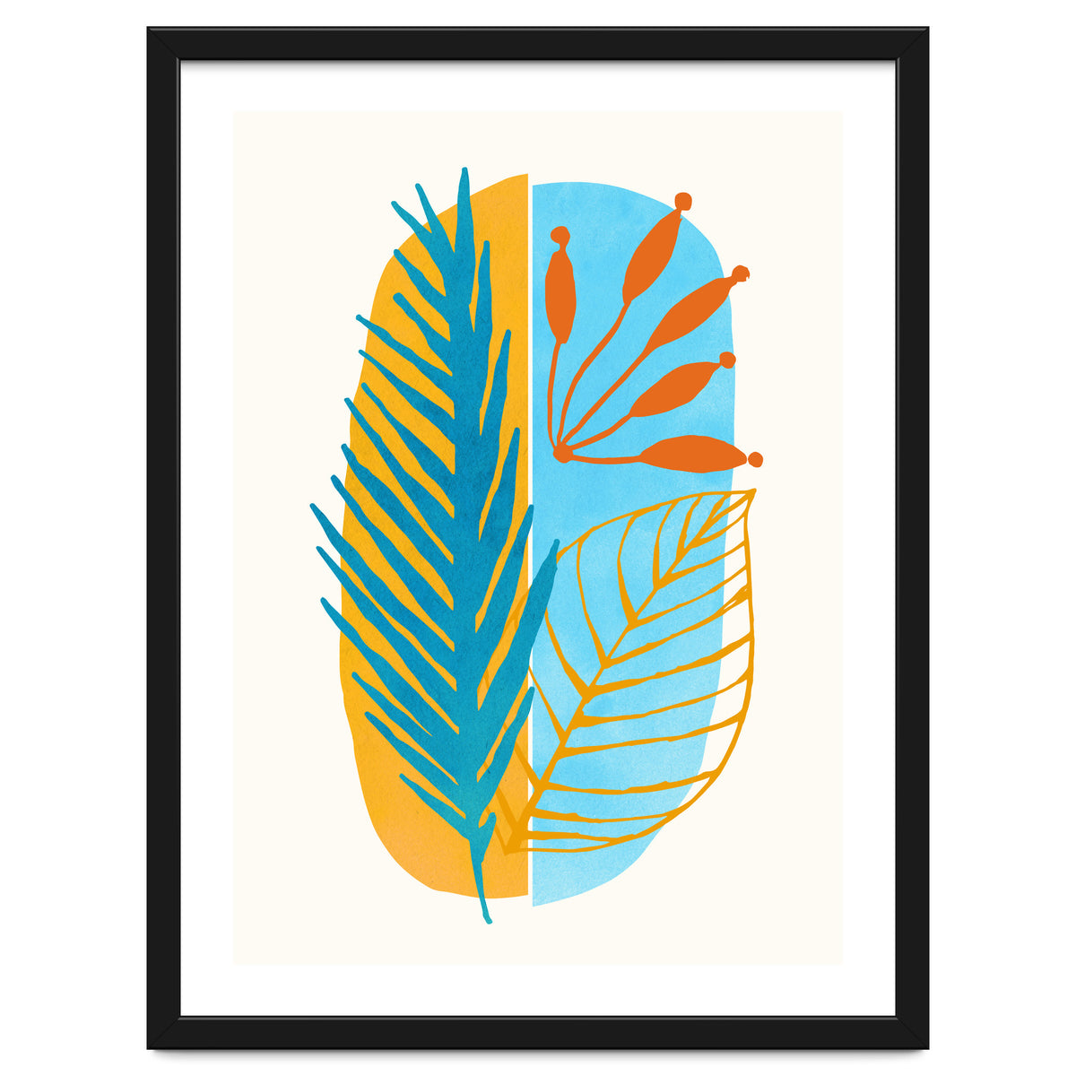 Beach Flora Abstract