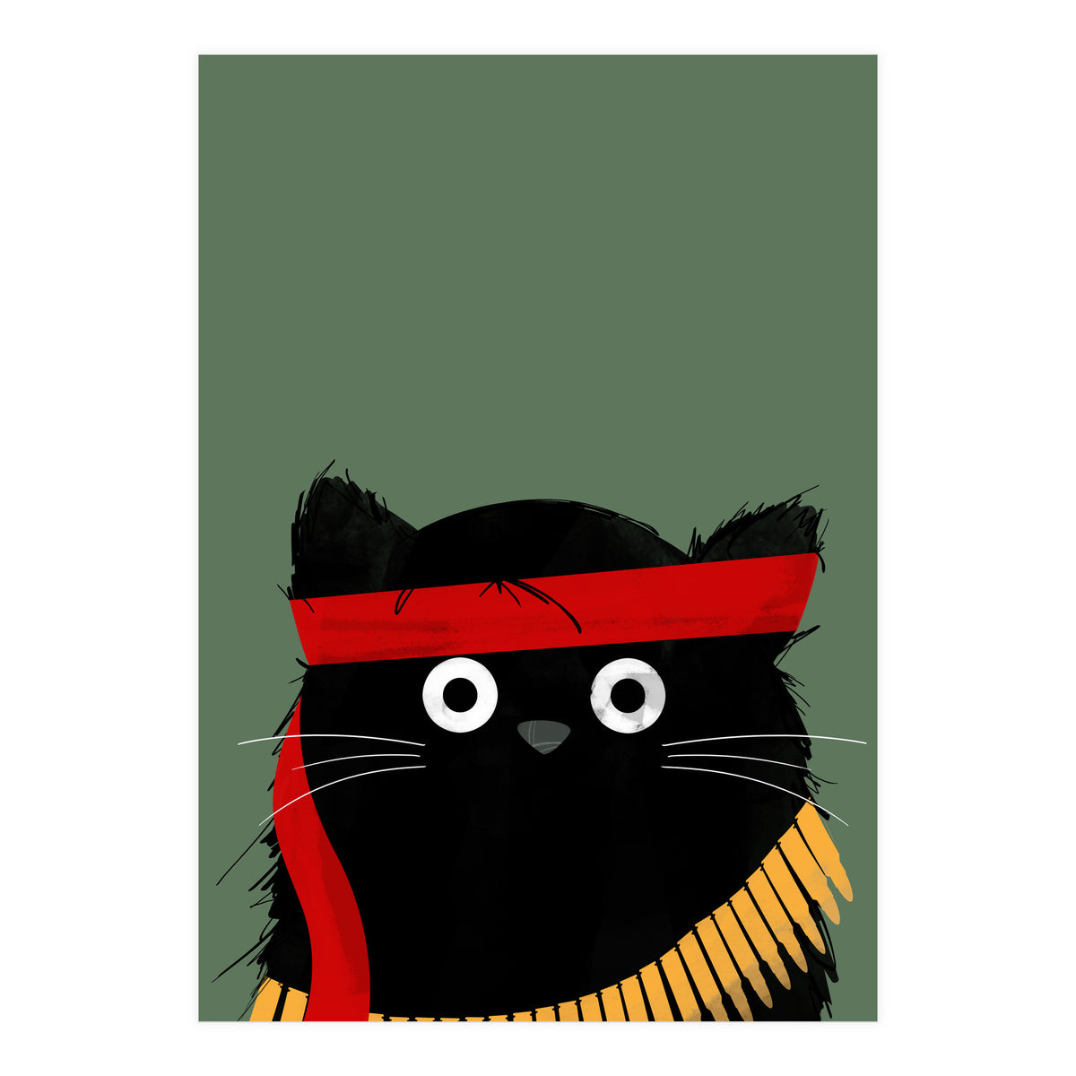 Doozal Cat Rambo (Print Only)