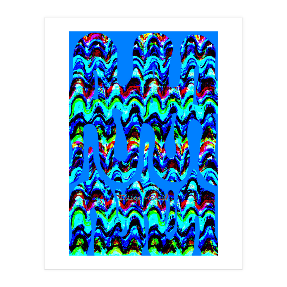 Pop Abstract A 34 (Print Only)