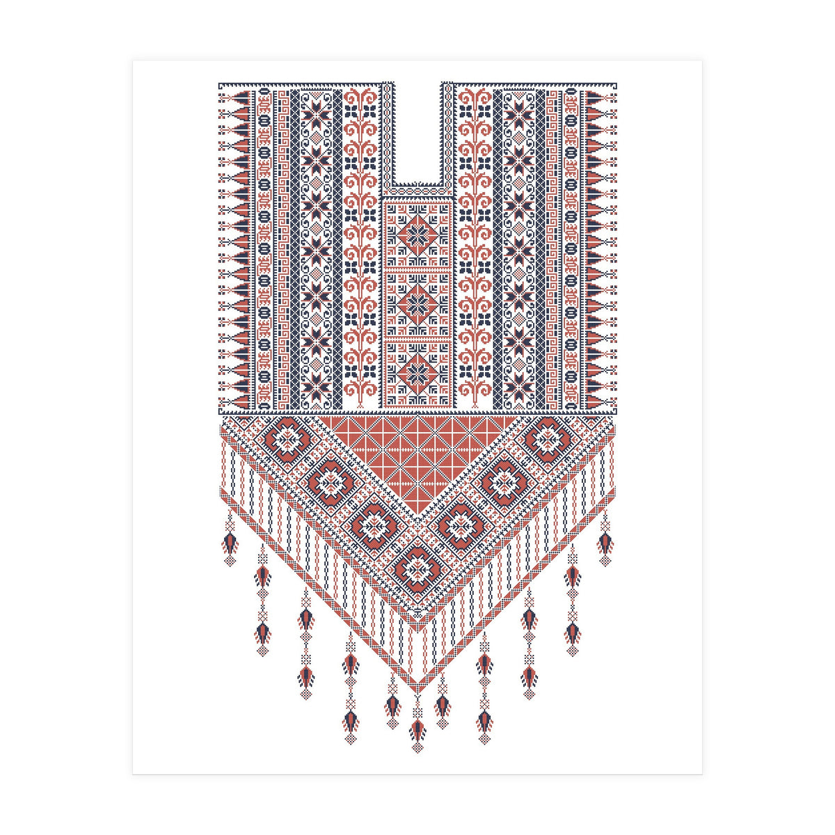 Tatreez Ornament 16 (Print Only)