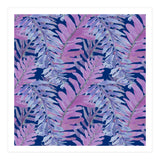 Woodland Ferns in Blue (Print Only) thumbnail
