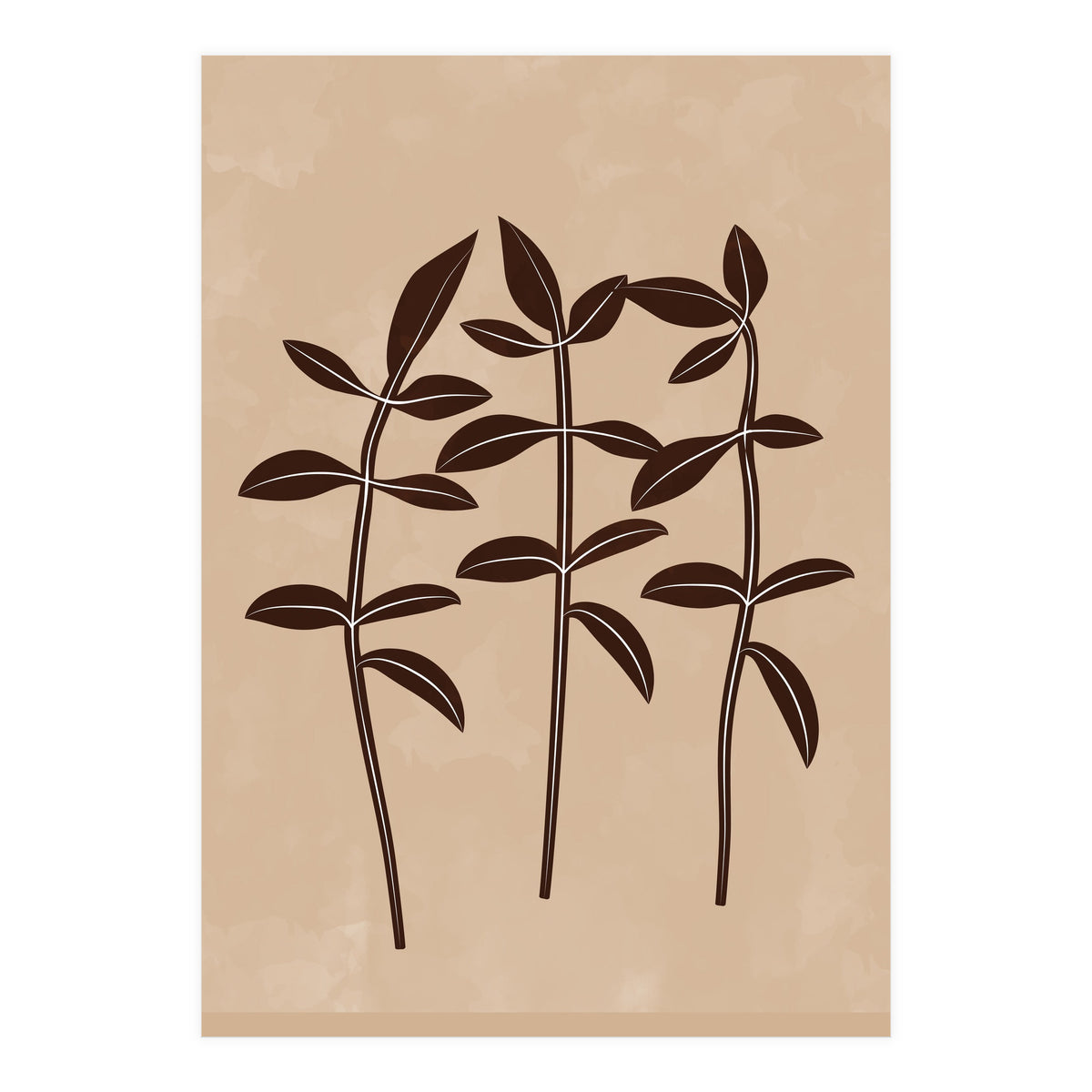 Boho Botanical Leaves (Print Only)