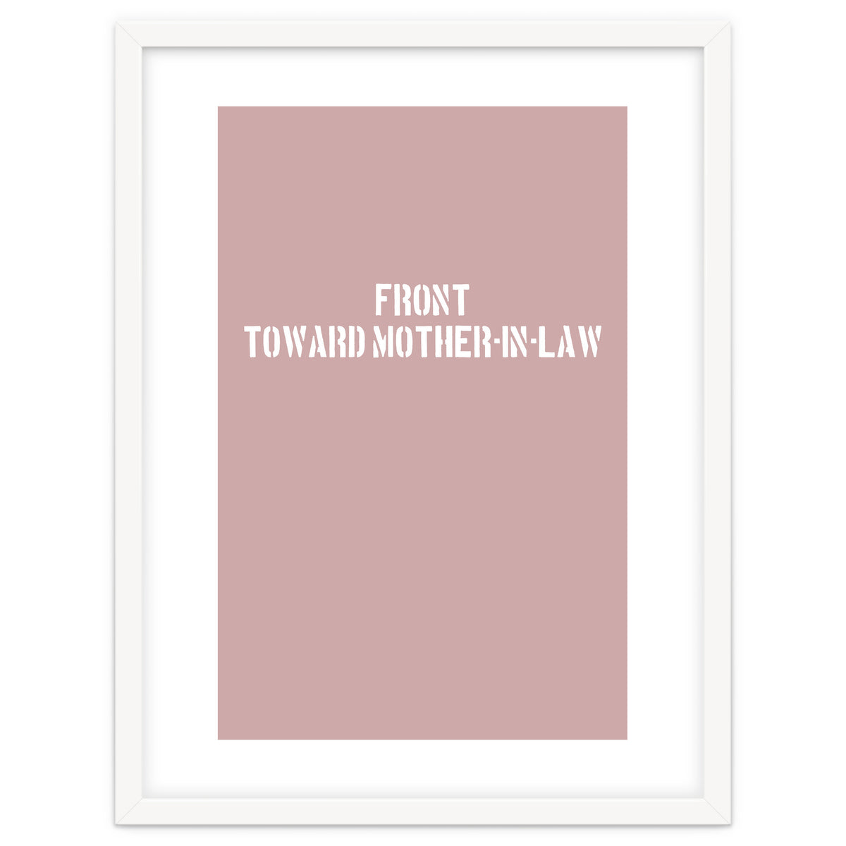 TOWARD MOTHER-IN-LAW