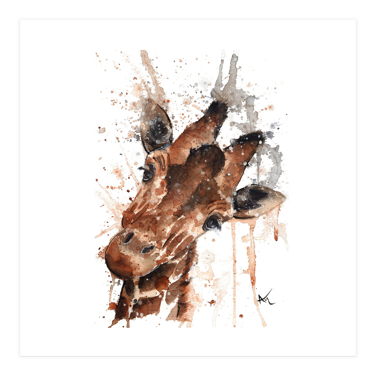 Giraffe- Wildlife Collection (Print Only)