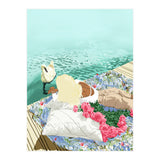 Heart Upon My Sleeve, Valentine's Day Love Bohemian (Print Only) thumbnail