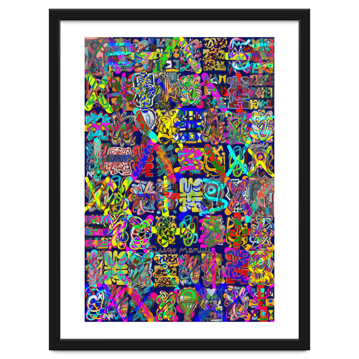 Graffitis 2021 Tapiz 108