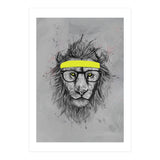 Hipster Lion (Print Only) thumbnail