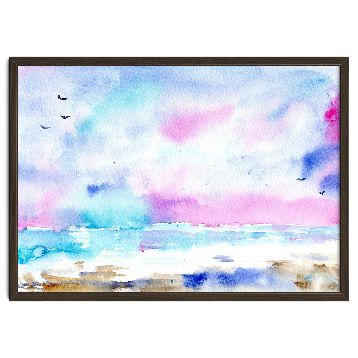 Tenderness of the sea || watercolor