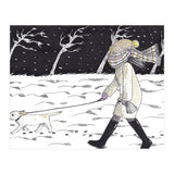 Bitter Cold Night Stroll (Print Only) thumbnail