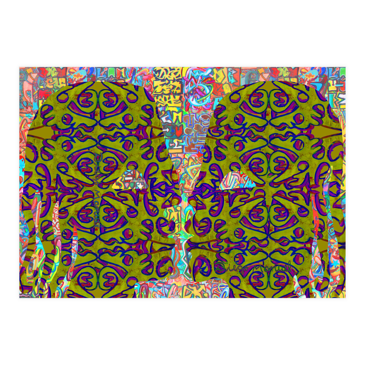 Abstracto Pop Nuevo B12 (Print Only)