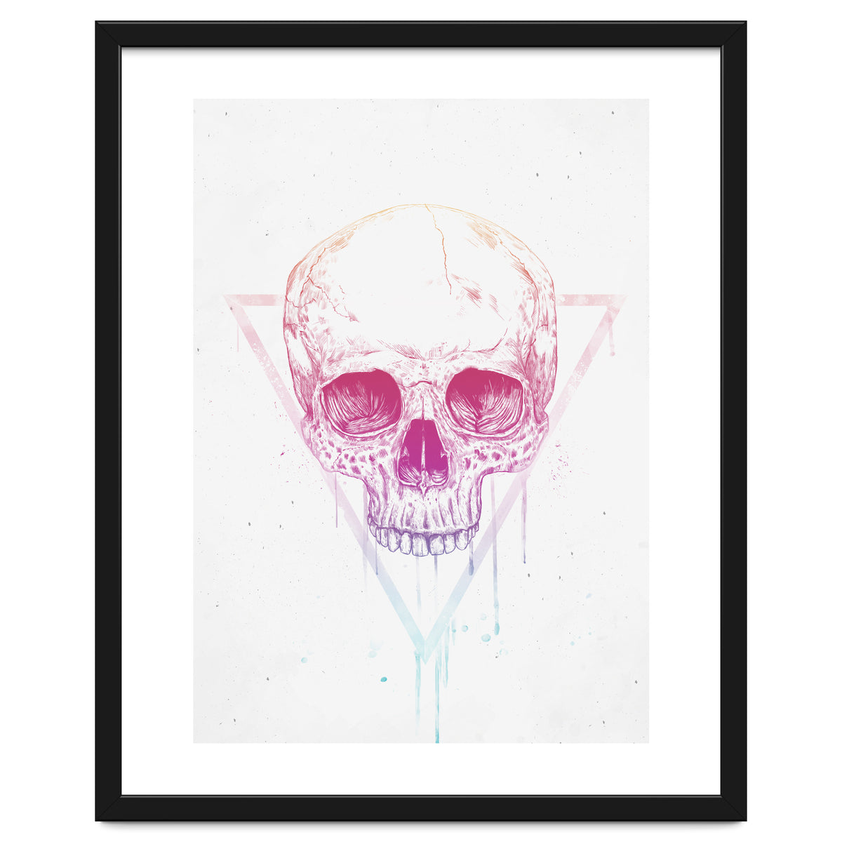 Skull In Triangle