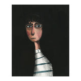 Seated Woman In Stripes (Print Only) thumbnail