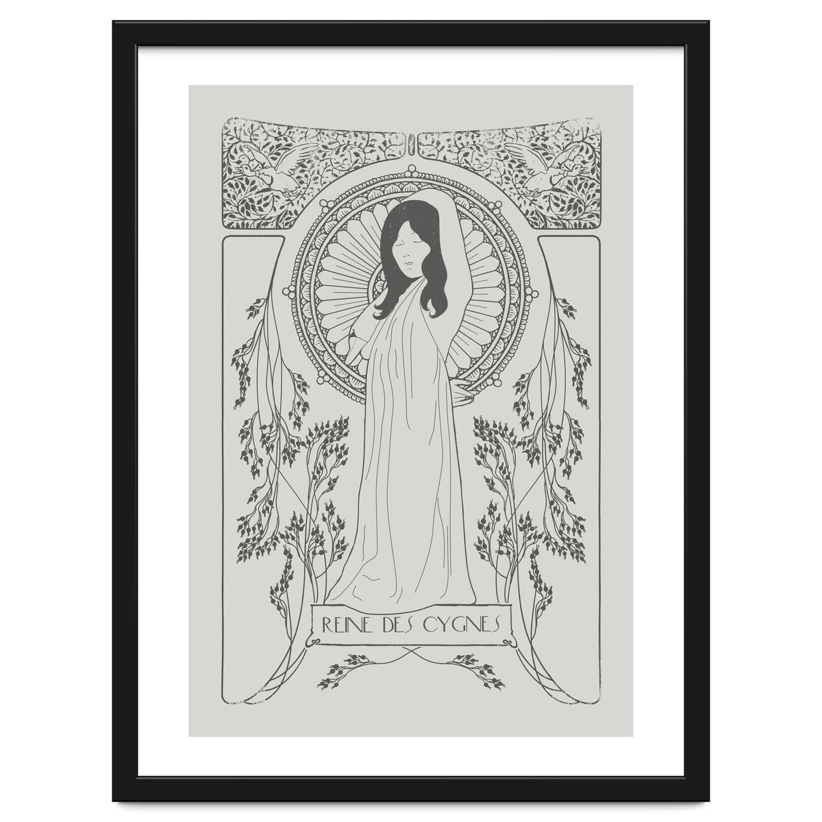 Reine Des Cygnes Grey