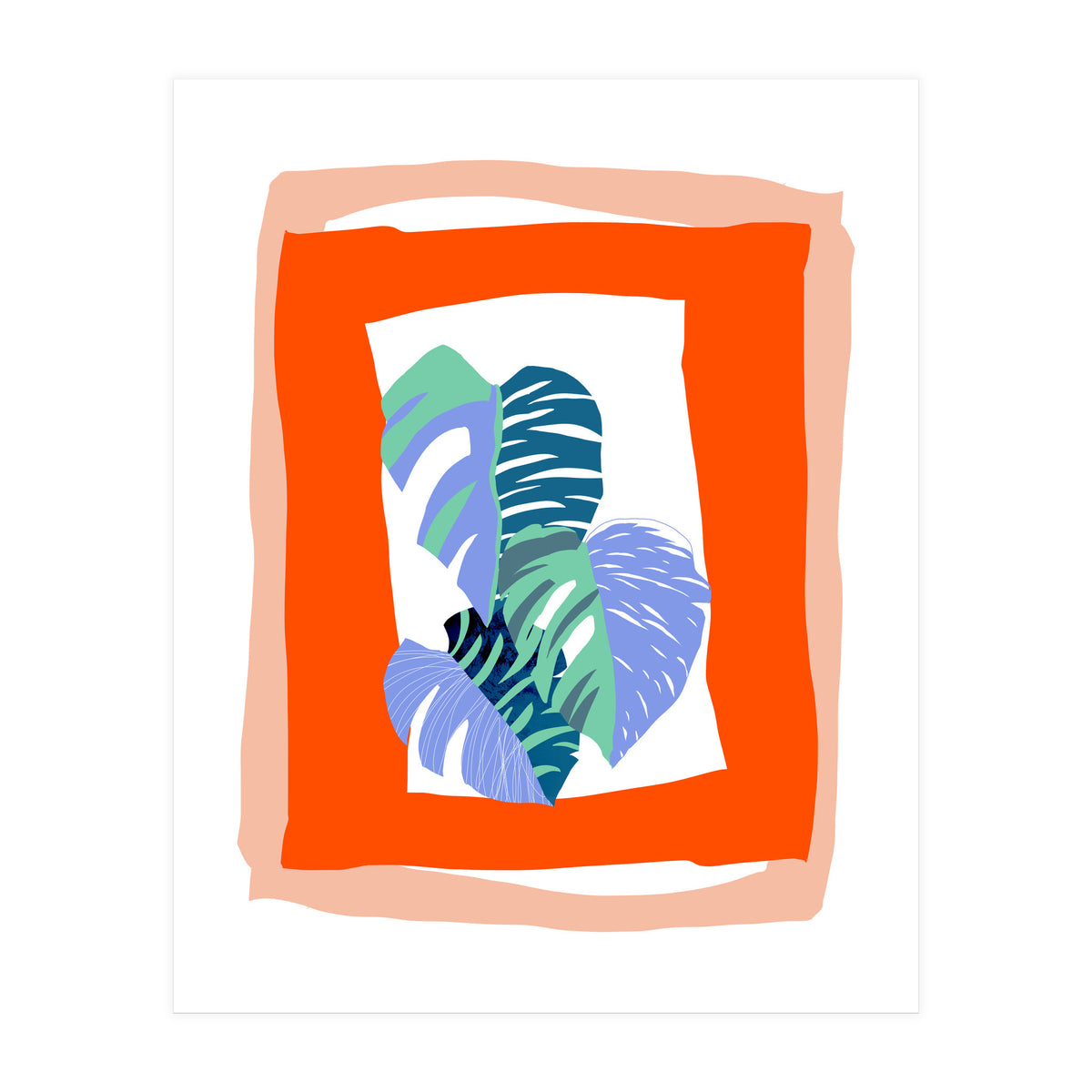 Plantain leaves (Print Only)