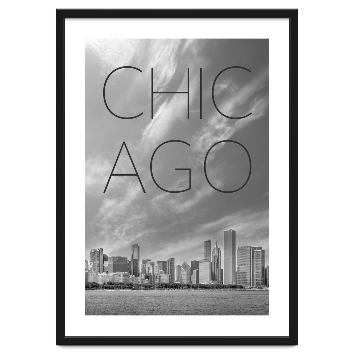 CHICAGO Skyline | Text