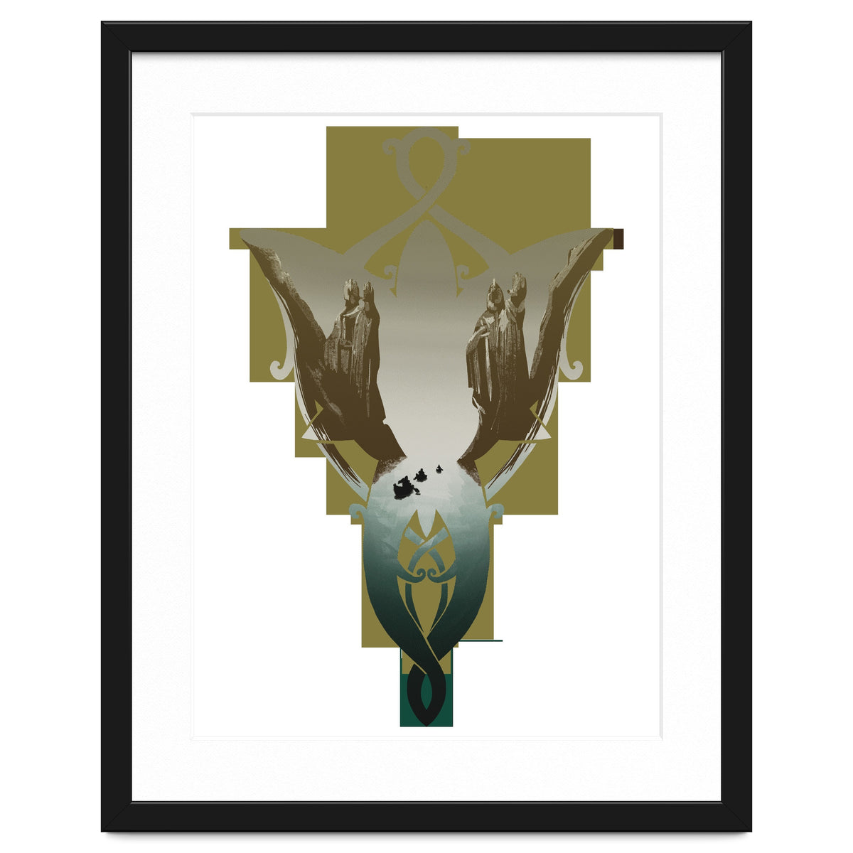 Evenstar at the Argonath