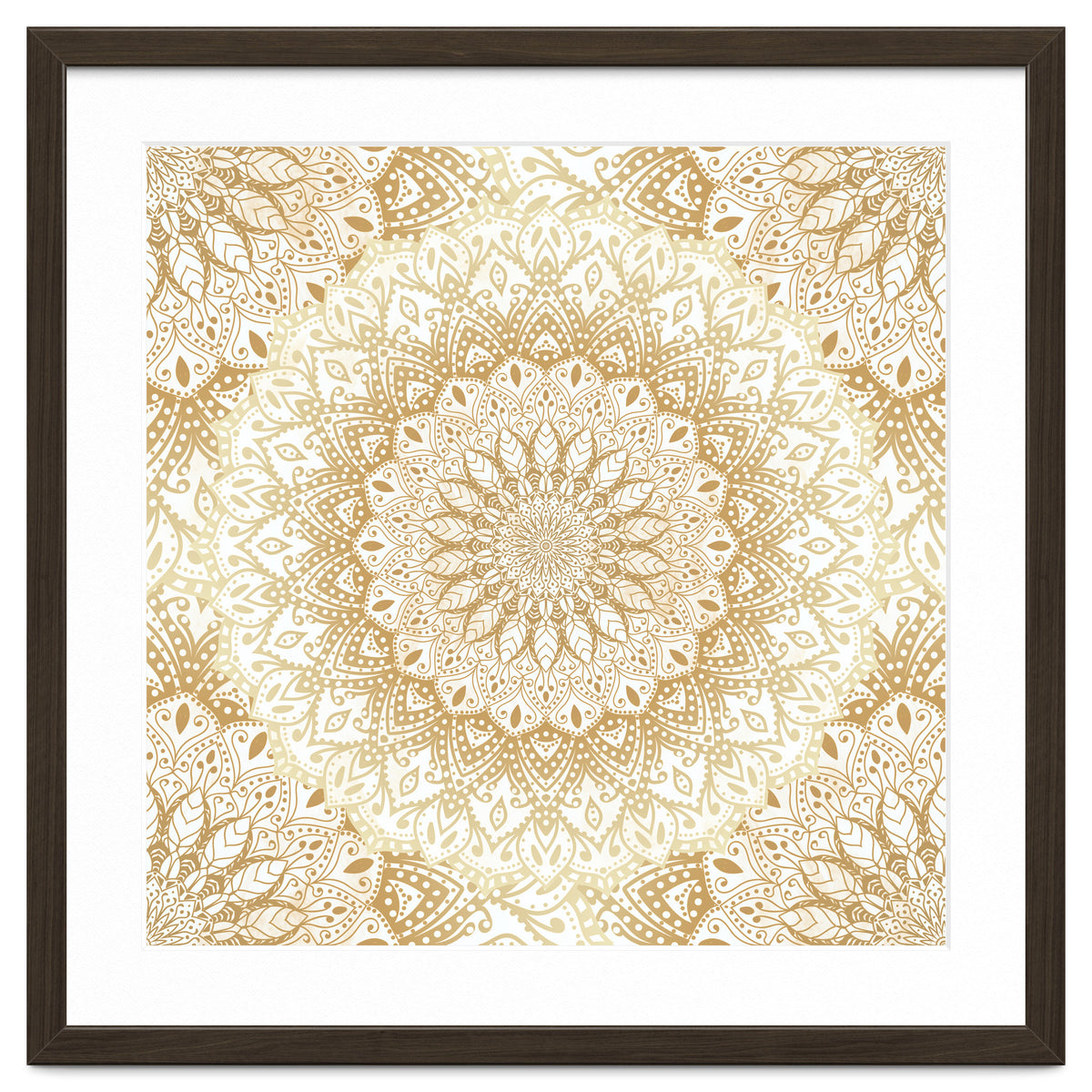 Mandalas For May Gold