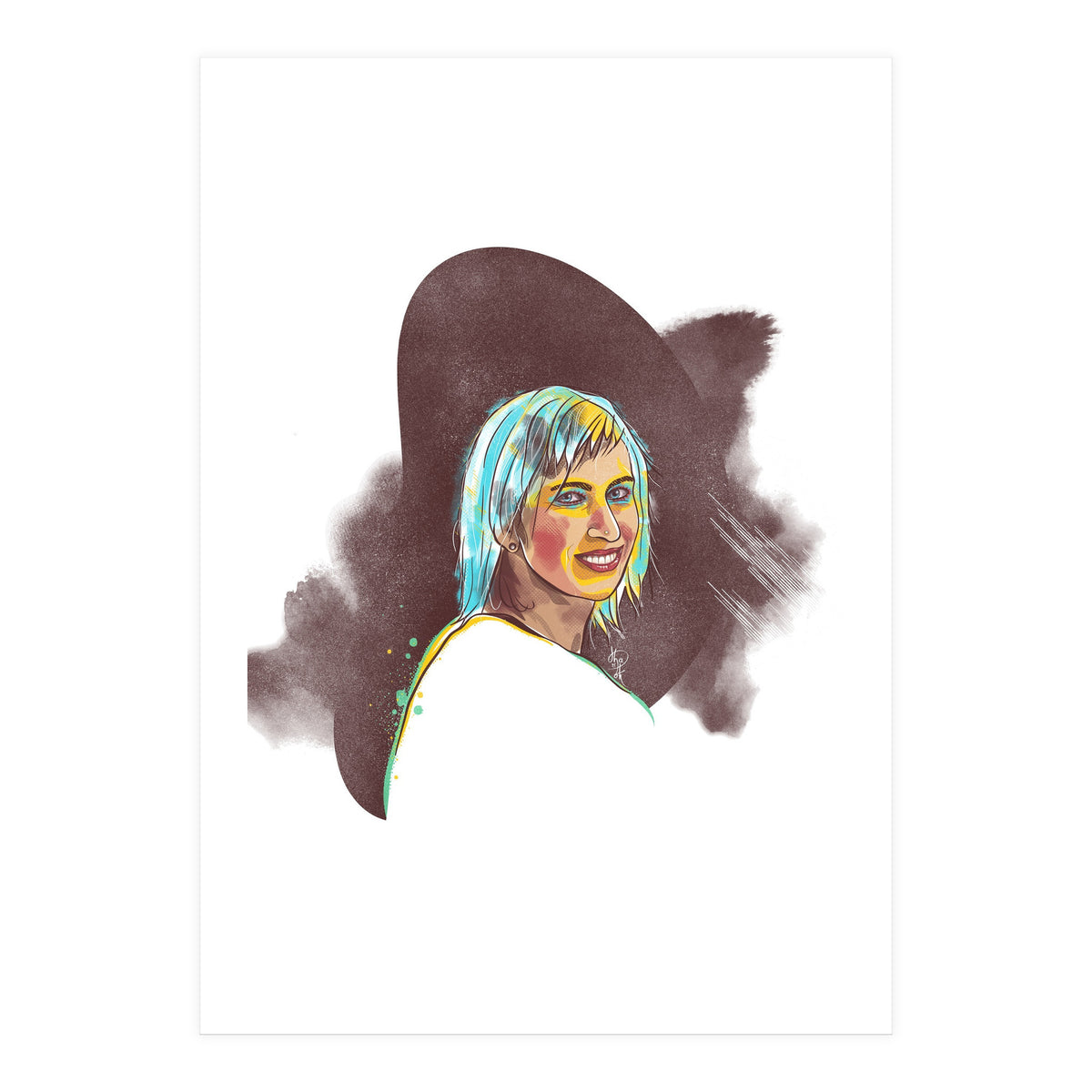 Smiling Eyes 1 (Print Only)