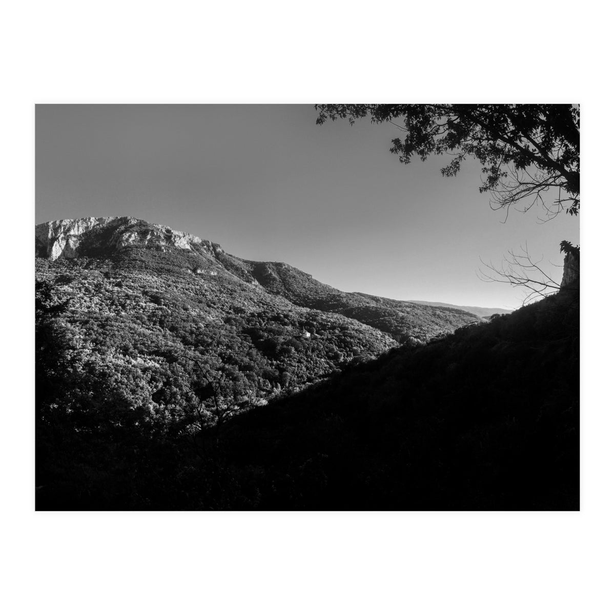 Sicevo Gorge, mountain view (Print Only)