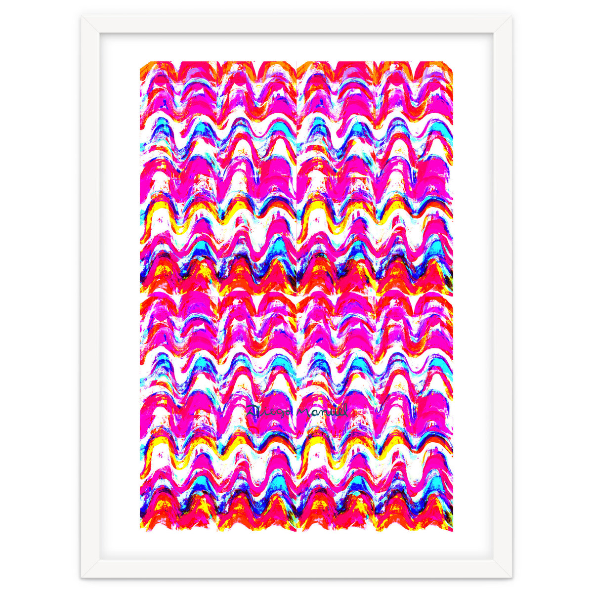 Pop abstract color full