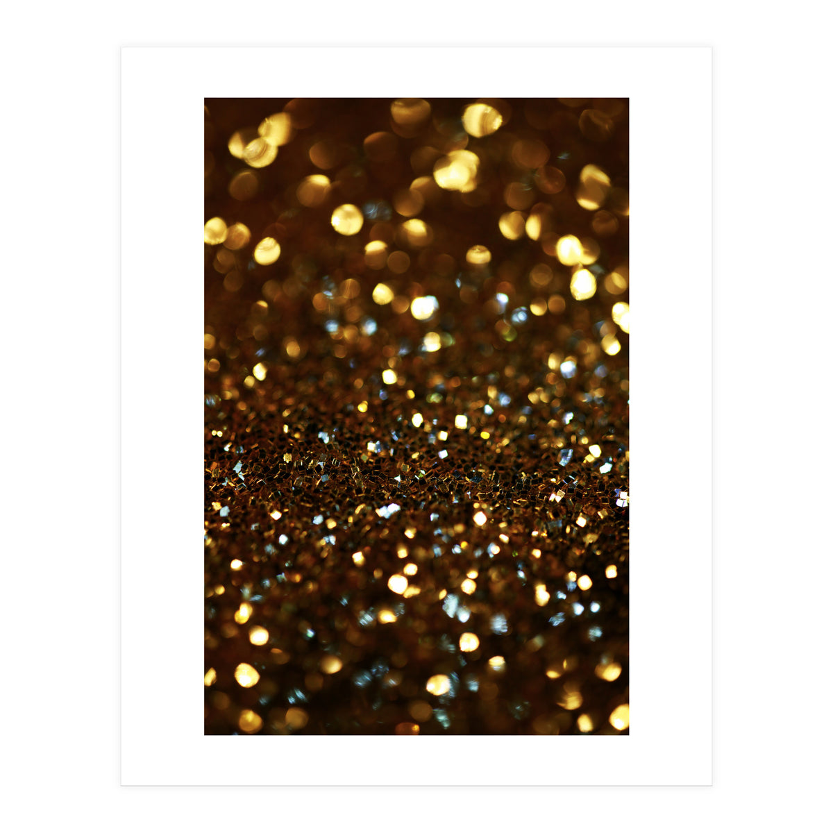 Golden glitter (Print Only)