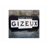 French sign: Gizeux (Print Only) thumbnail