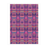 Hawa Mahal (Wind Palace) Retro - India (Print Only) thumbnail