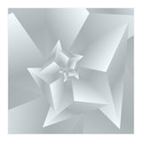Trendy White Triangle  (Print Only) thumbnail