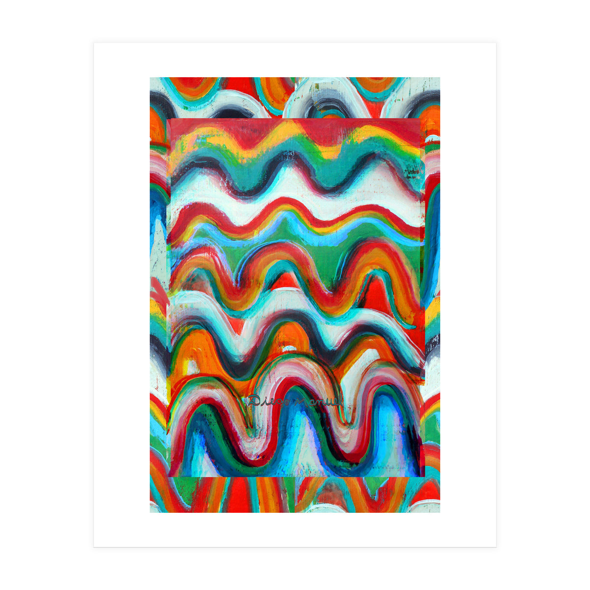 Pop Abstract A 4 (Print Only)