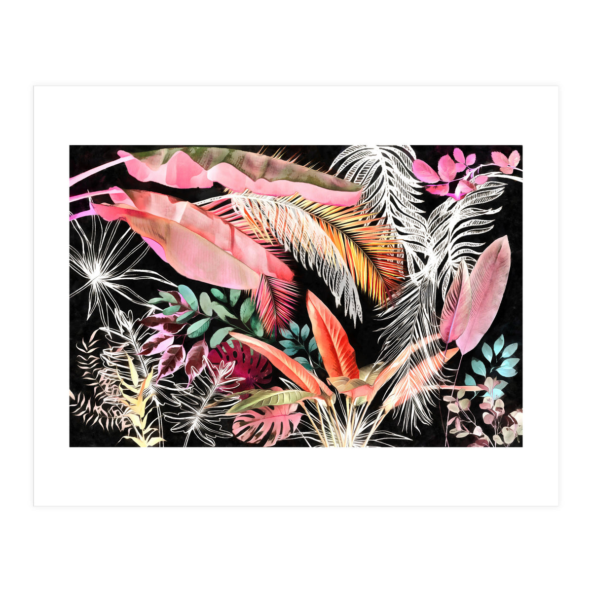 Tropical Foliage 05 (Print Only)