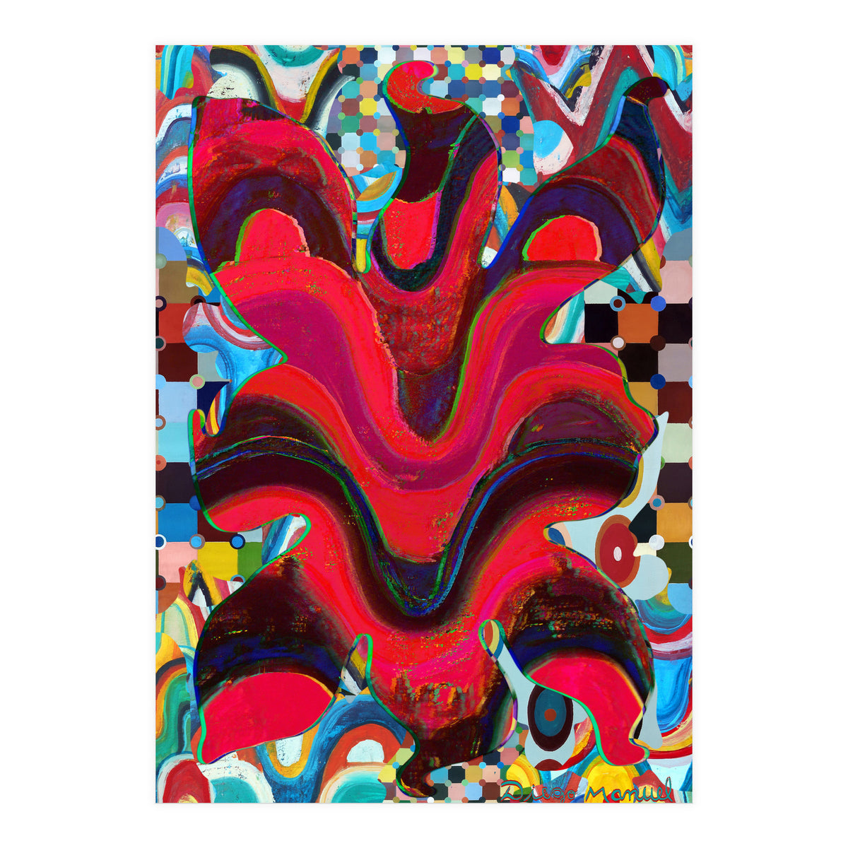 Pop Abstract 2023 Tapiz 93 (Print Only)