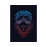 Wild Lion (dark) (Print Only) thumbnail