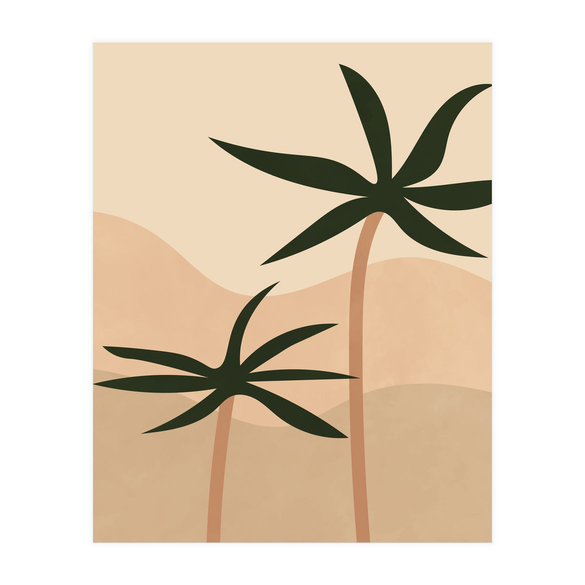 Bohemian Style Palm Spring (Print Only)