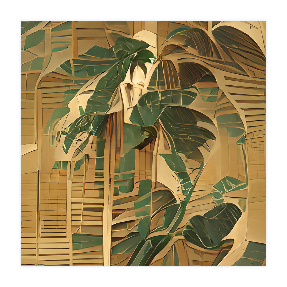 GROOVY-TROPICAL-1-A (Print Only)