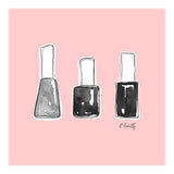 Nail Polish | Black (Print Only) thumbnail