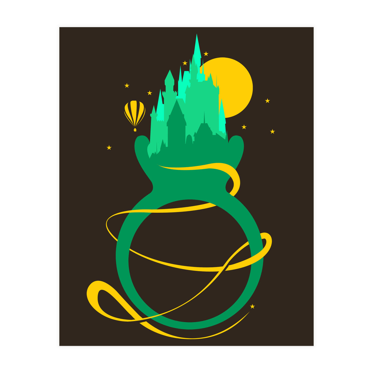 Emerald Ring (Print Only)