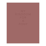 FOR A PONY (Print Only) thumbnail