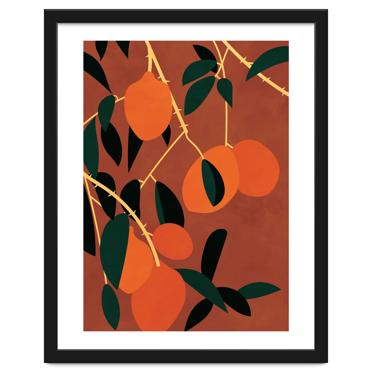 Terracotta Boho Lemon Tree