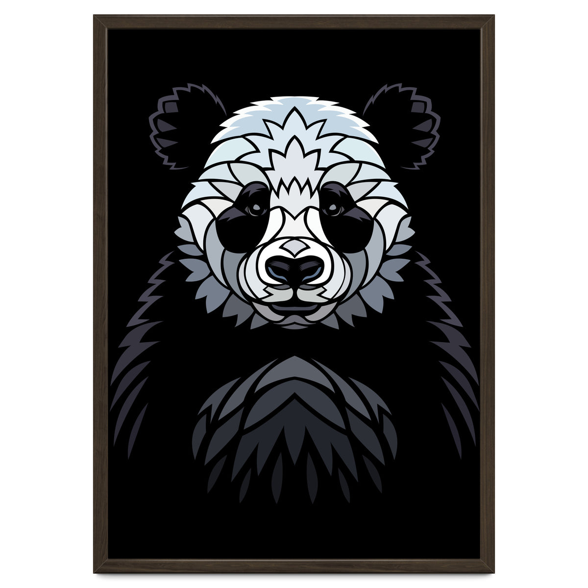 Tribal frontal Panda