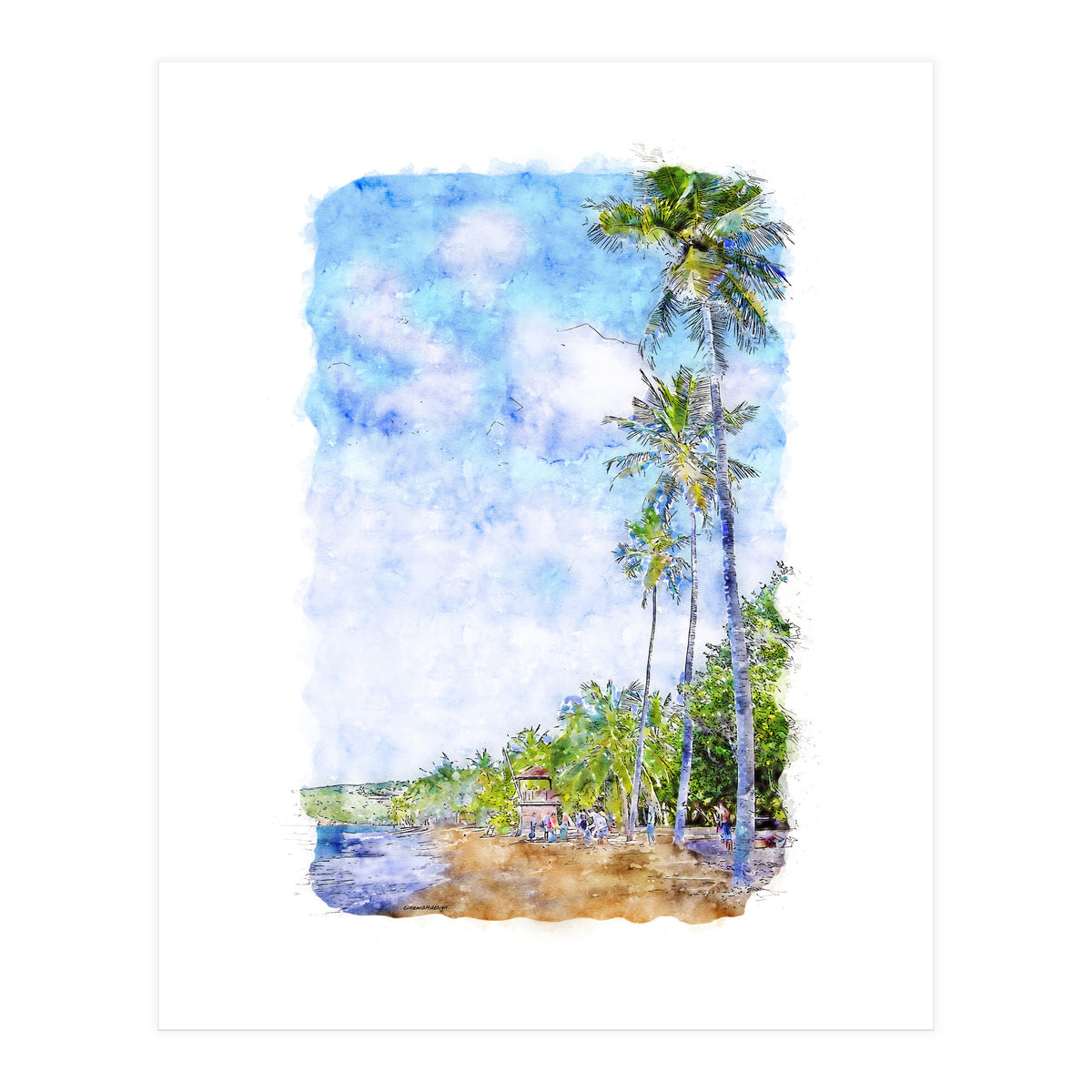 Caribbean Coast (Print Only)