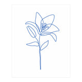 One Line Flower II (Print Only) thumbnail
