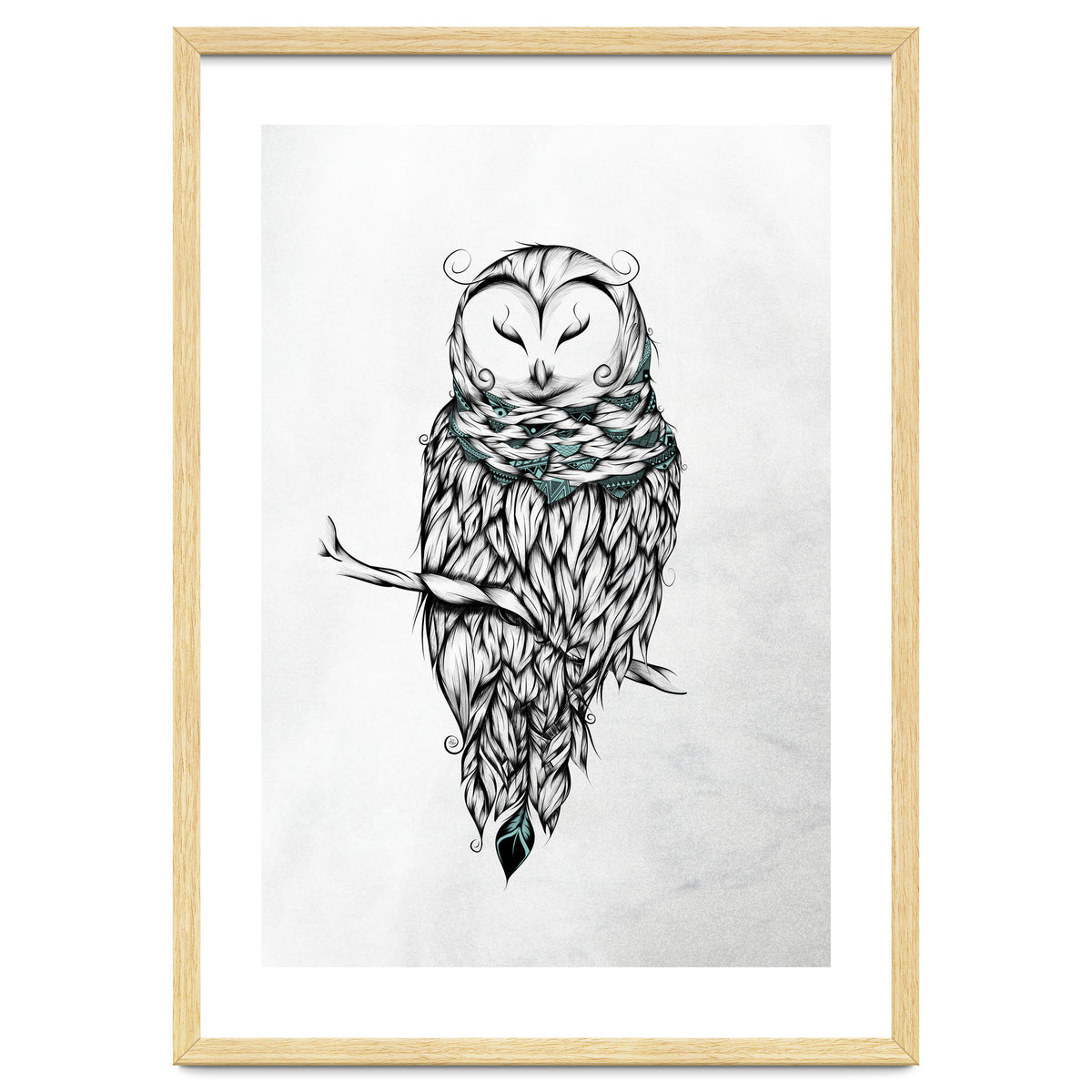Poetic Snow Owl