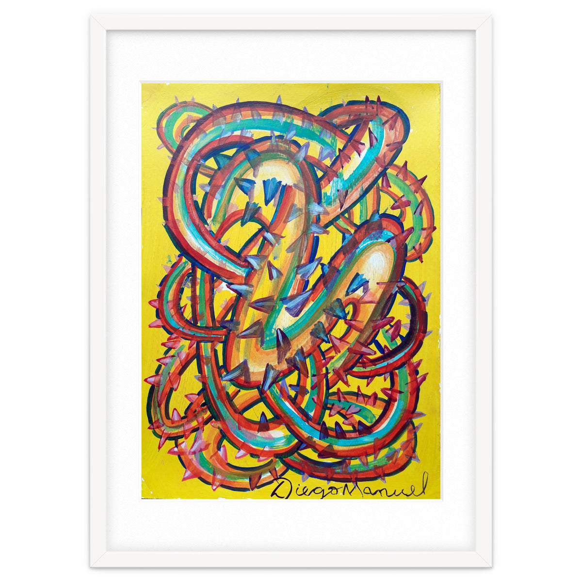 Formas En El Espacio Cactus