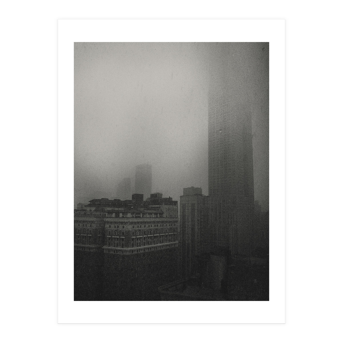 Manhattan Blur  (Print Only)