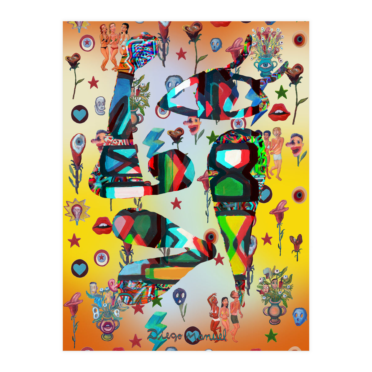 Graffiti Digital 12 2022 B 3 (Print Only)